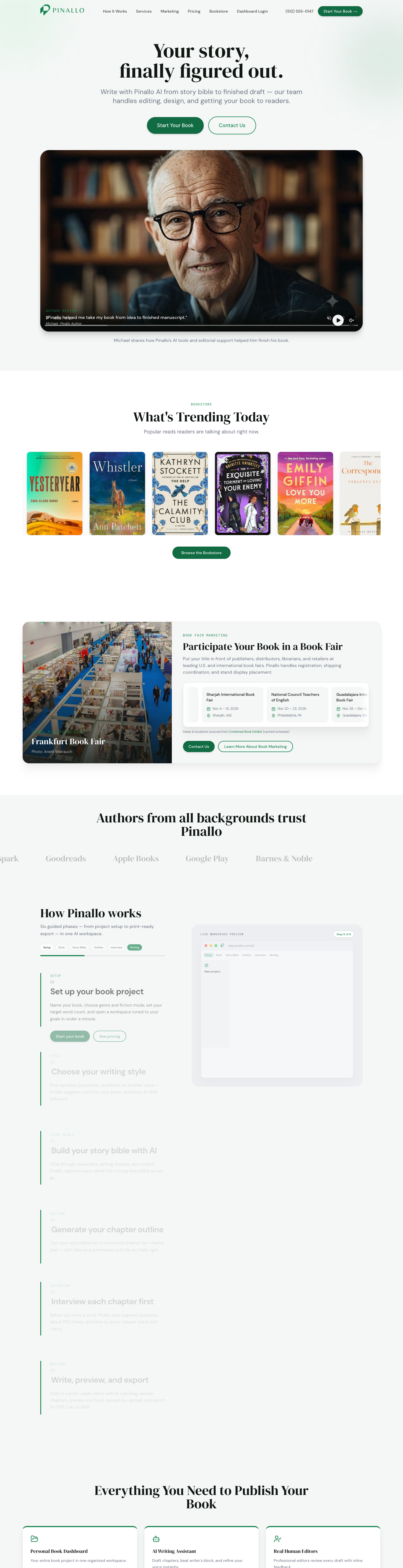 Pinallo website preview